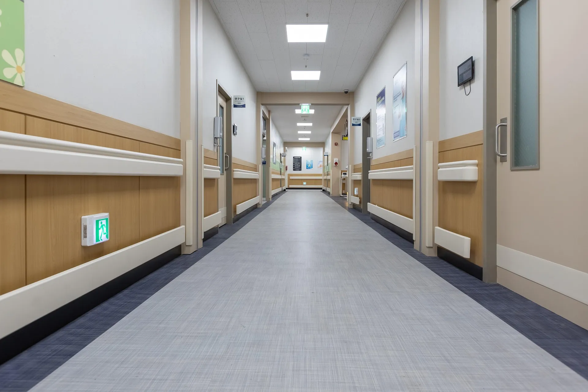 Hospital waiting area